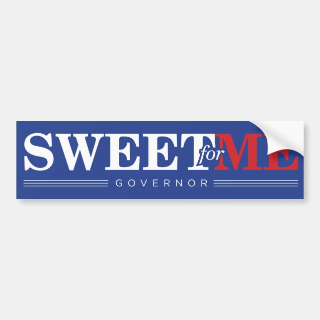 Betsy Sweet for Governor Bumper Sticker (Front)