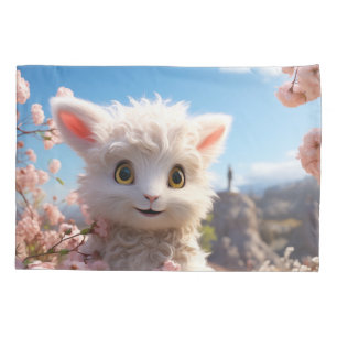 Betsy - The cuddly baby goat Pillowcase