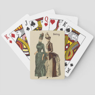 BETSY ~ VINTAGE FASHION ~ COSTUMES ~ PLAYING CARDS