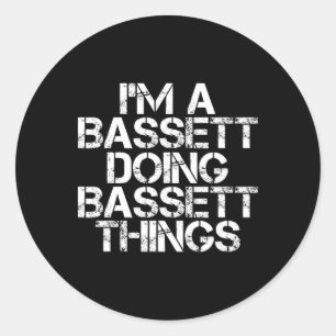 Bett Funny Surname Family Tree Birthday Reunion Gi Classic Round Sticker