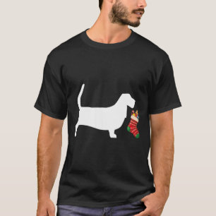 Bett Hound Christmas Stocking Stuffer Dog For Men  T-Shirt
