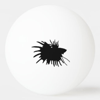 Betta Aquarium Siamese Fighting Fish Silhouette Ping Pong Ball