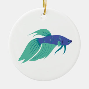 Betta Ceramic Ornament