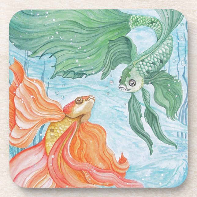 Betta Dance Coaster (Front)