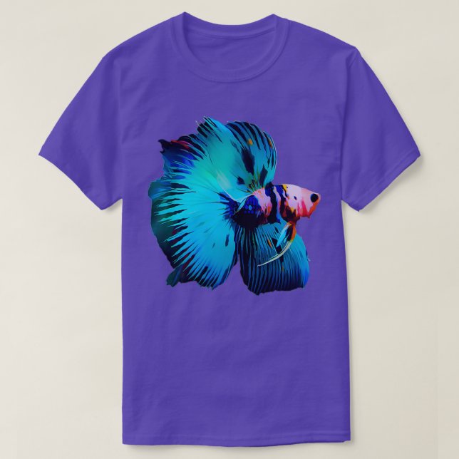 Betta Fish 13 T-Shirt (Design Front)