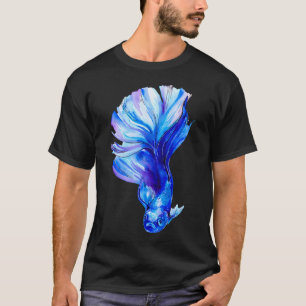 Betta Fish Blue, Siamese Fighting fish T-Shirt