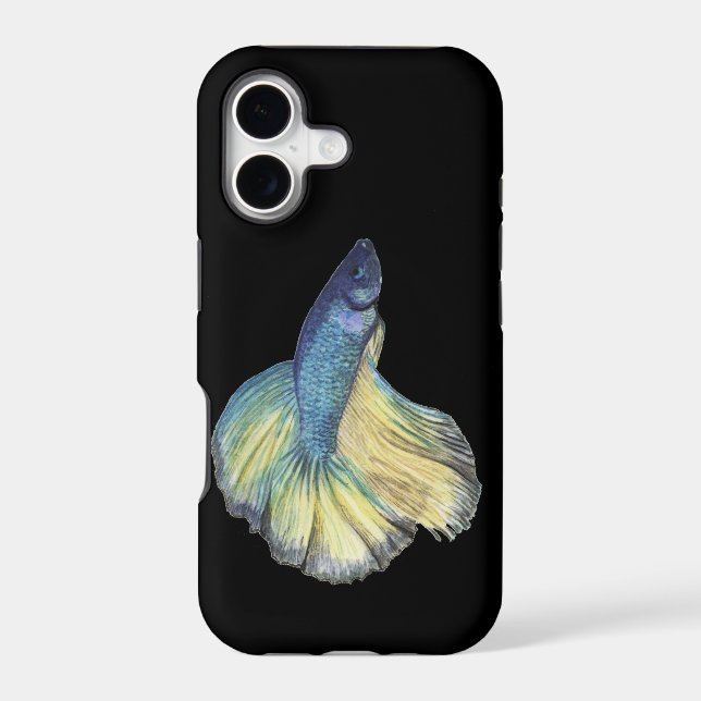 Betta Fish Case-Mate iPhone Case (Back)
