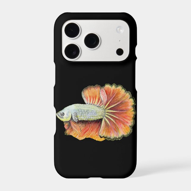 Betta Fish Case-Mate iPhone Case (Back)