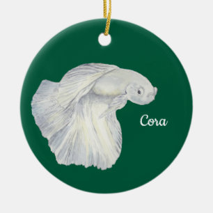 Betta Fish Ceramic Ornament