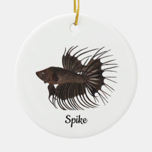 Betta Fish Ceramic Ornament