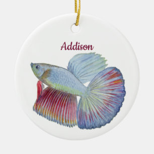 Betta Fish Ceramic Ornament