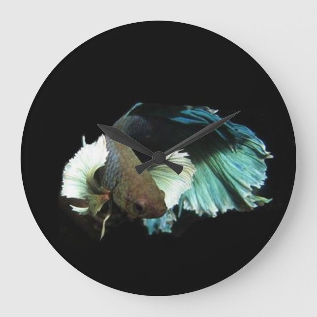 Betta fish clock (Front)