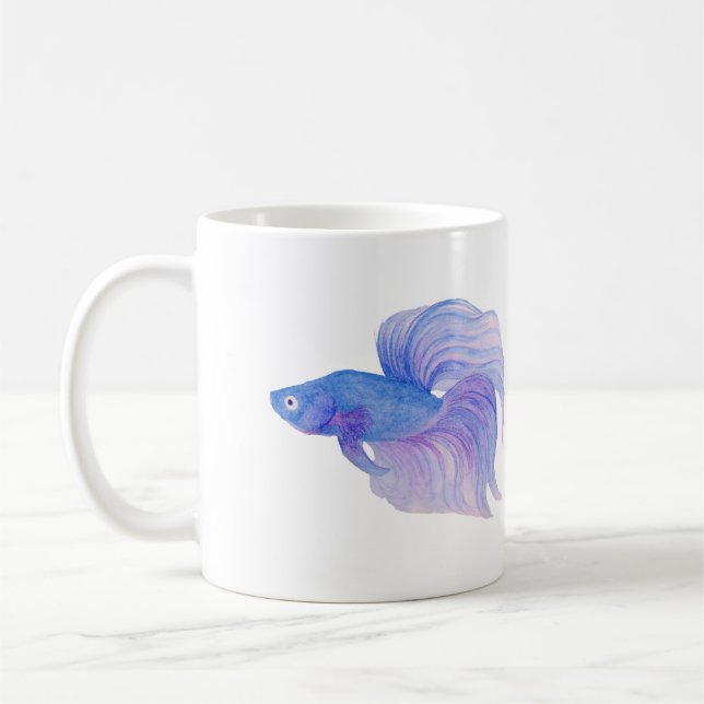 Betta Fish Coffee Mug (Left)