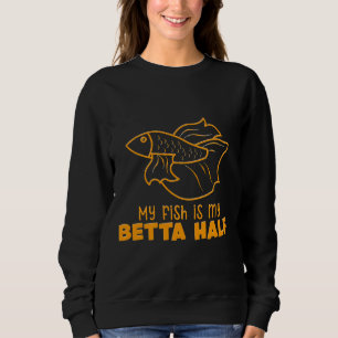 Betta Fish Fighting Fish Sweatshirt