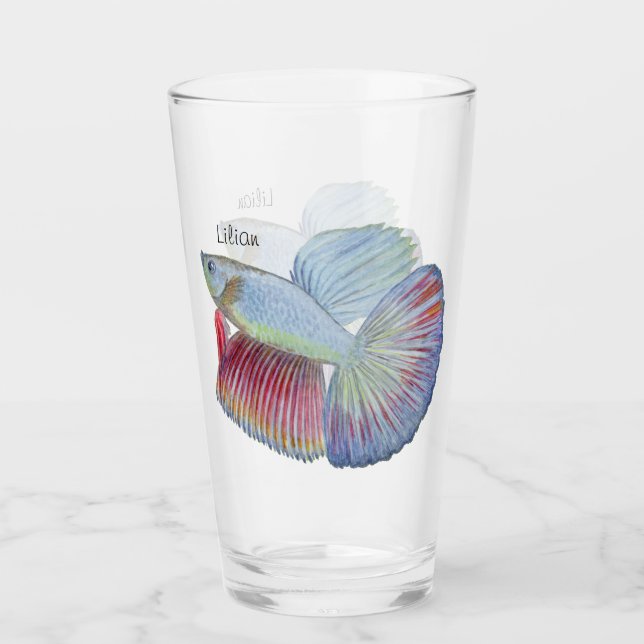 Betta Fish Glass (Front)