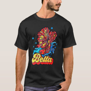 Betta Fish Gorgeous Animal Aquarium Pet Beta Fish T-Shirt
