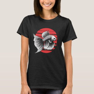 Betta Fish Japan for Men Women Kids Aquarium Love T-Shirt