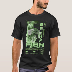 Betta Fish Keeper Modern Streetwear T-Shirt