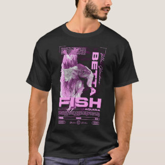 Betta Fish Keeper Modern Streetwear T-Shirt