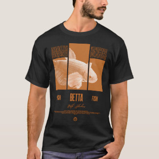 Betta Fish Keeper Modern Streetwear T-Shirt