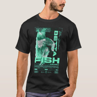 Betta Fish Keeper Modern Streetwear T-Shirt