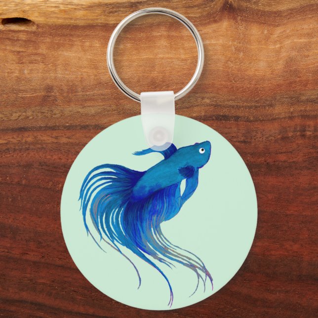 Betta Fish Key Ring (Front)