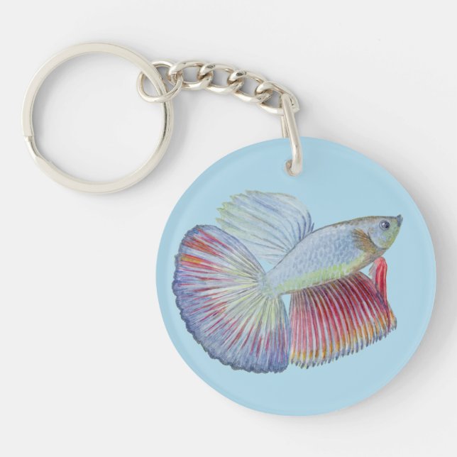 Betta Fish Key Ring (Front)