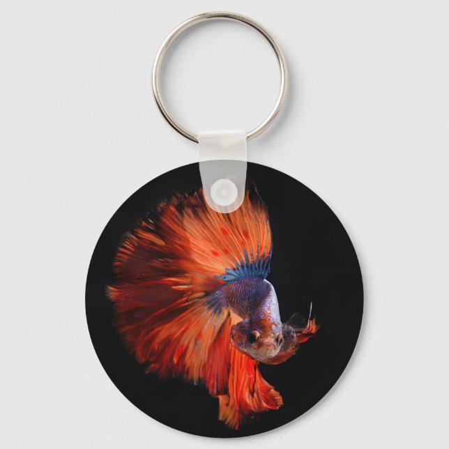 Betta Fish Key Ring (Front)