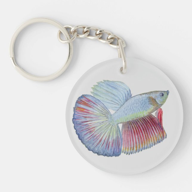Betta Fish Key Ring (Front)