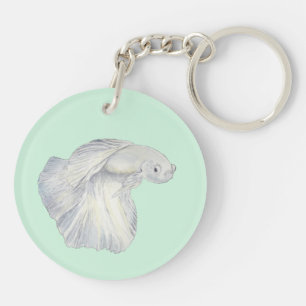 Betta Fish Keychain
