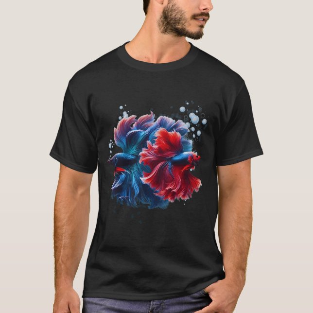 Betta Fish Lover T-Shirt (Front)