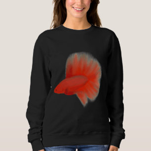 Betta Fish Red 68 Sweatshirt