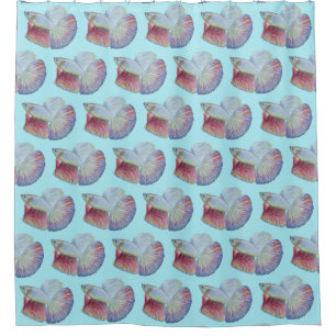 Betta Fish Shower Curtain