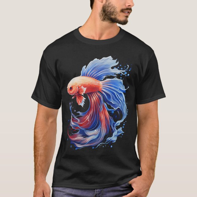 Betta fish T-Shirt (Front)