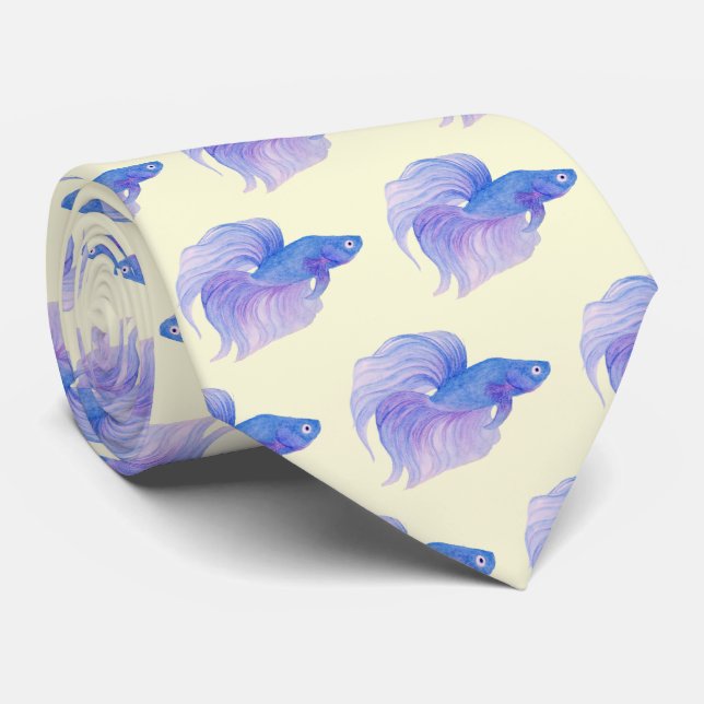 Betta Fish Tie (Rolled)
