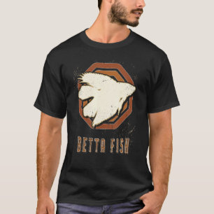 Betta Fish Vintage Retro Classic Animal Love T-Shirt