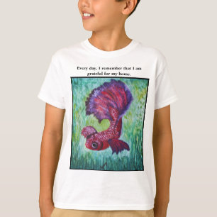 Betta fish watercolor T-Shirt