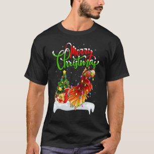 Betta Fish   Xmas Decorations Santa Betta Fish Chr T-Shirt