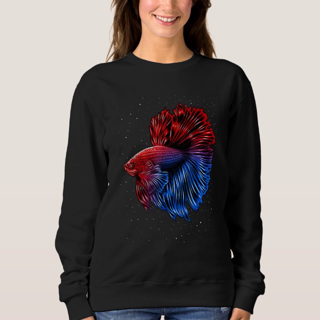 Betta In The Space Sweatshirt (Front)