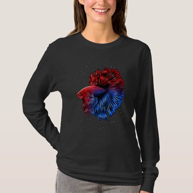 Betta In The Space T-Shirt (Front)