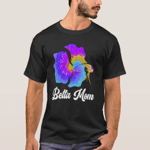 Betta Mum Betta Fish Mum Aquarium T-Shirt
