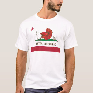 Betta Republic Flag T-Shirt