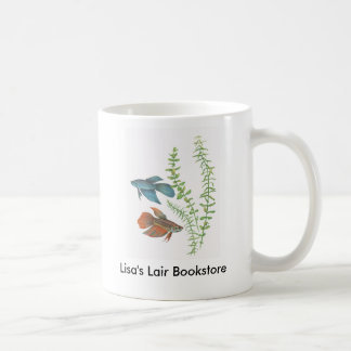 Betta splendens and Rotala indica White Promo Coffee Mug