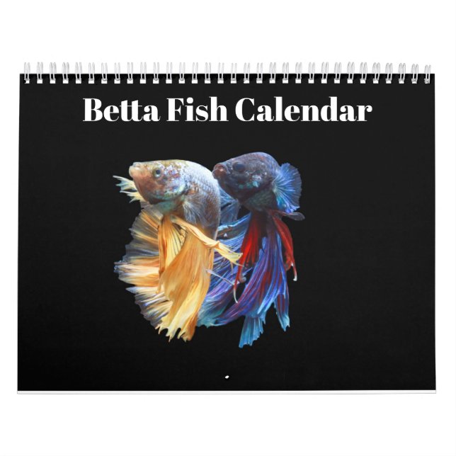 Bettafish 2026 calendar (Cover)