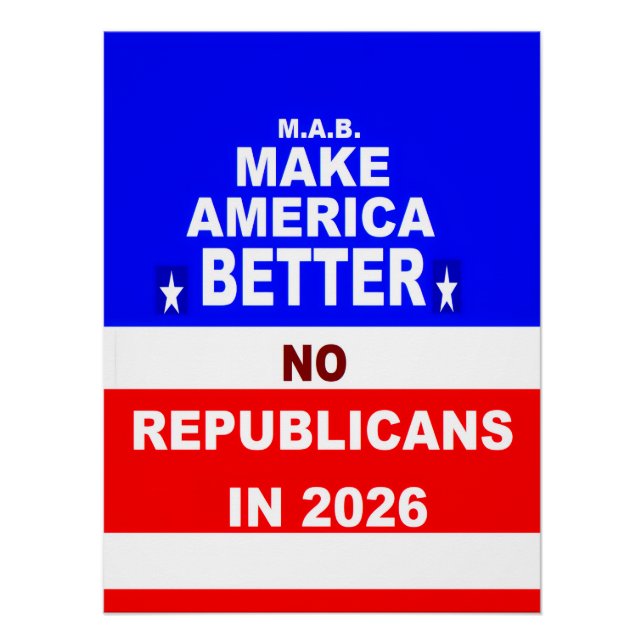 Better America Poster (Front)