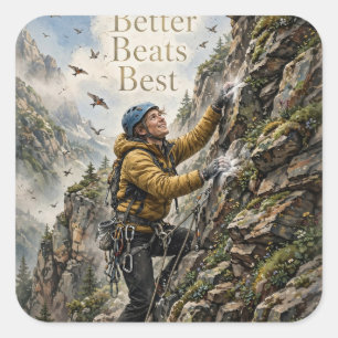 "Better Beats Best" Climber Sticker