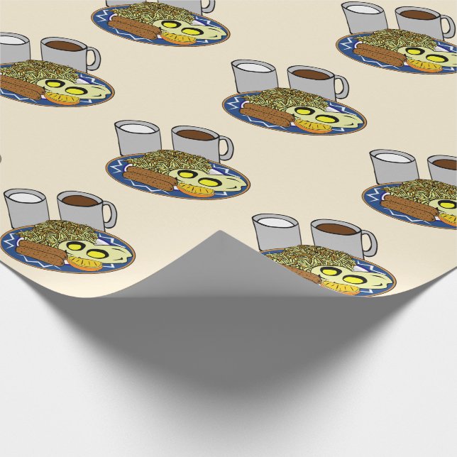 Better Breakfast Month - Eggs Wrapping Paper (Corner)