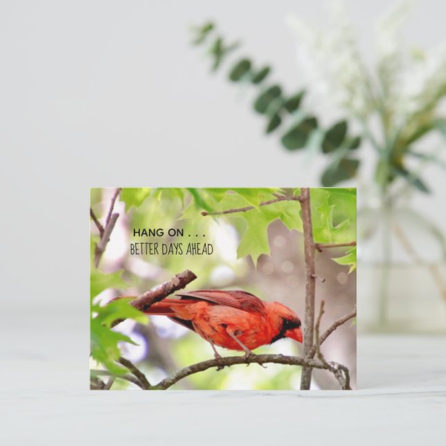 Better Days Are Coming Postcard (Standing Front)