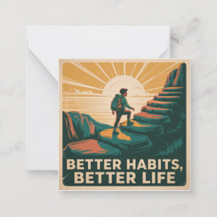 Better Habits, Better Life Card