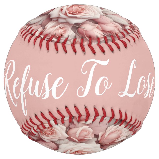 Better in Pink Roses (personalize) Softball